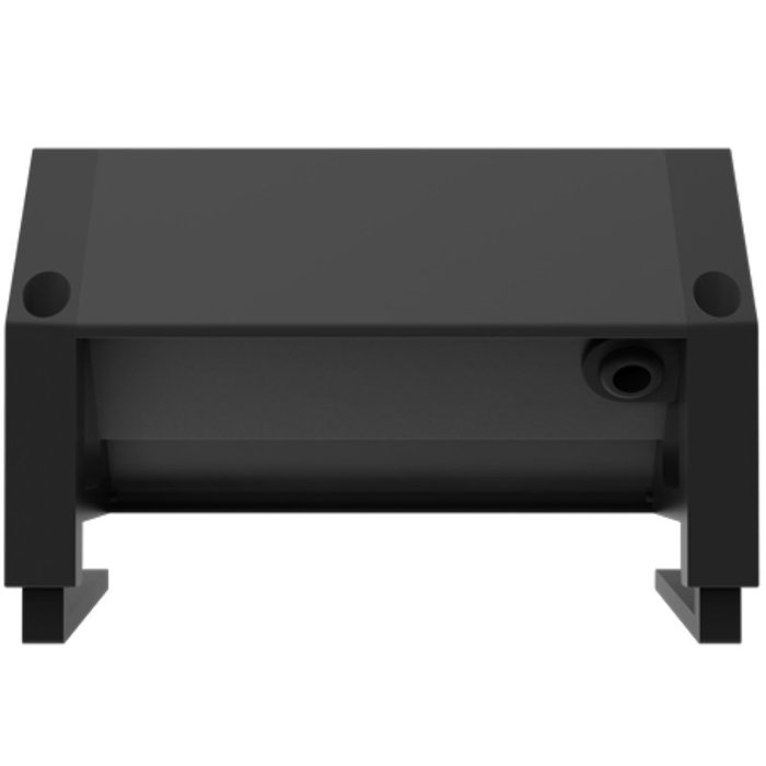 Fellowes Regleta de Sobremesa 100137172 con 1 Toma de Corriente y 2 Puertos USB, Negro